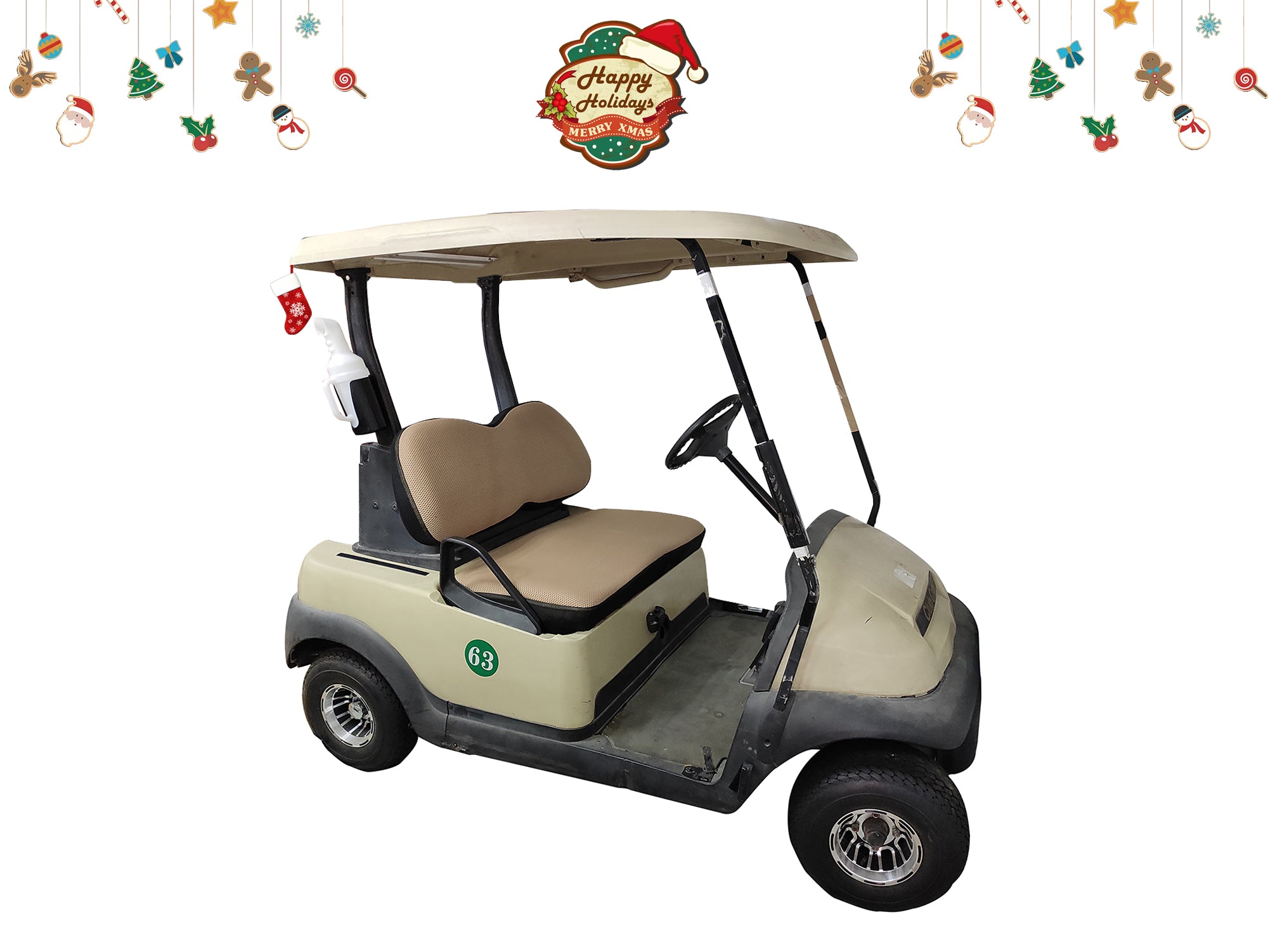 D GOLF 3D Seat Cover-Ship with free!