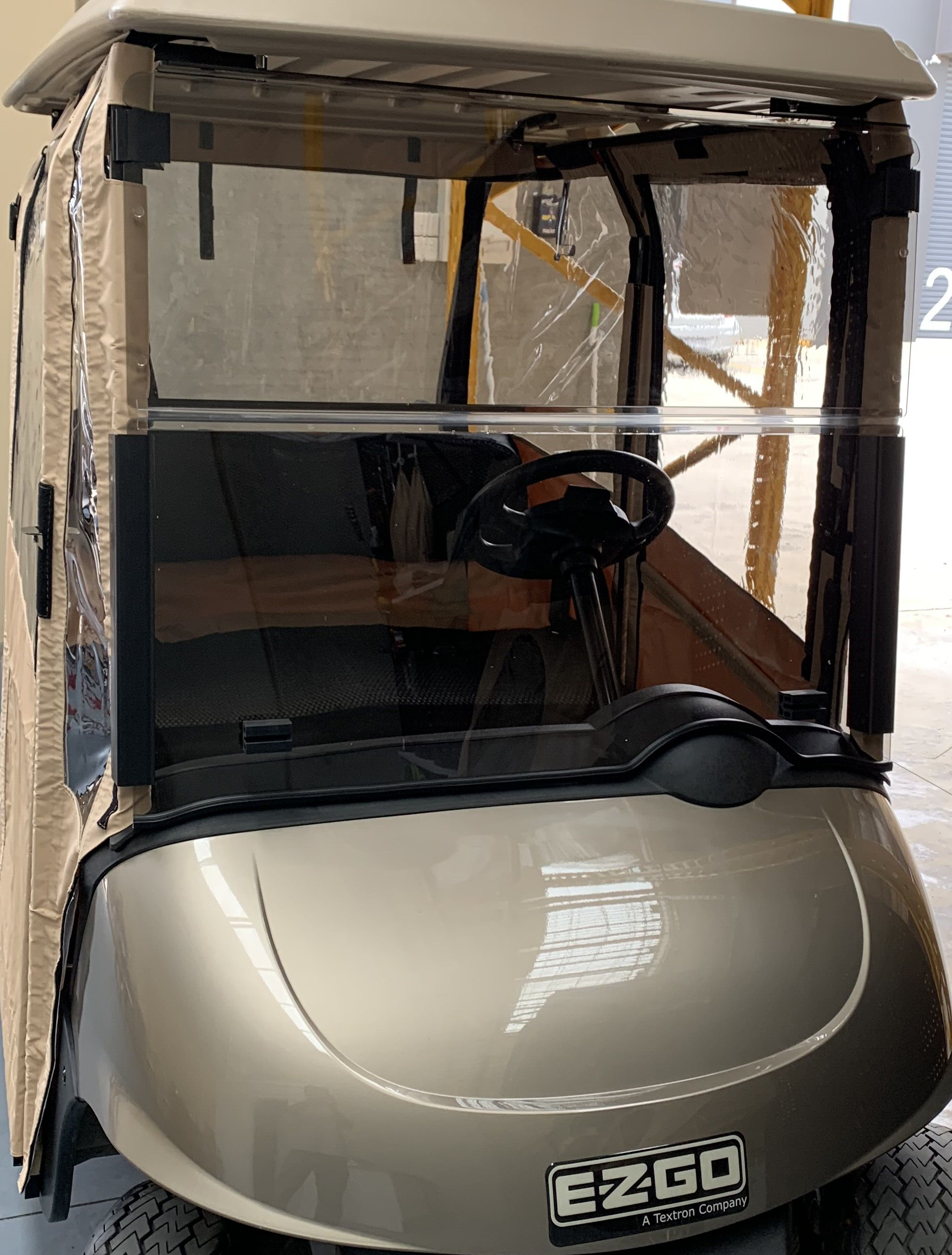 E-Z-GO RXV Windshield - Clear & Tinted