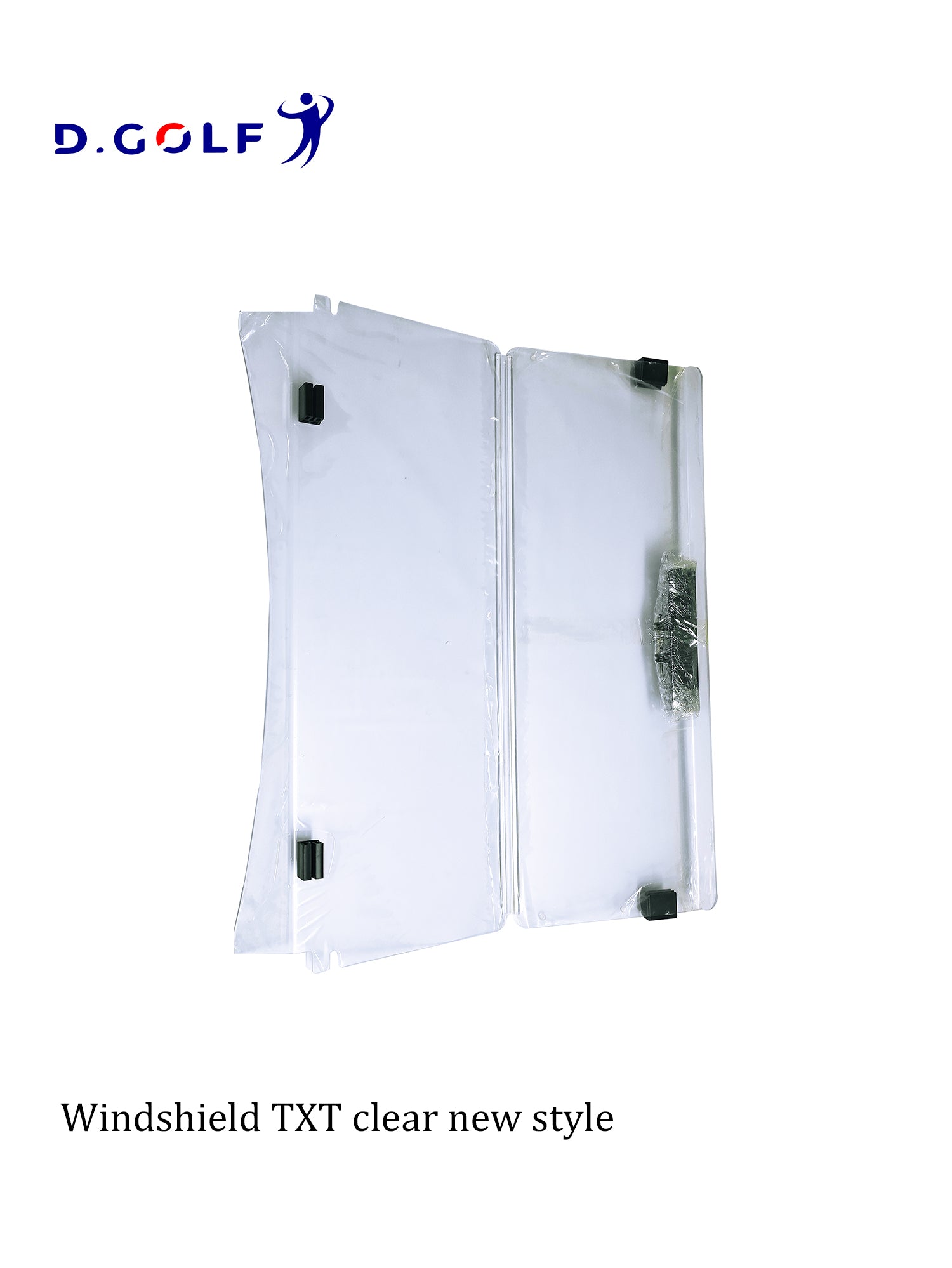 E-Z-GO TXT (New Style) Windshield - Clear & Tinted