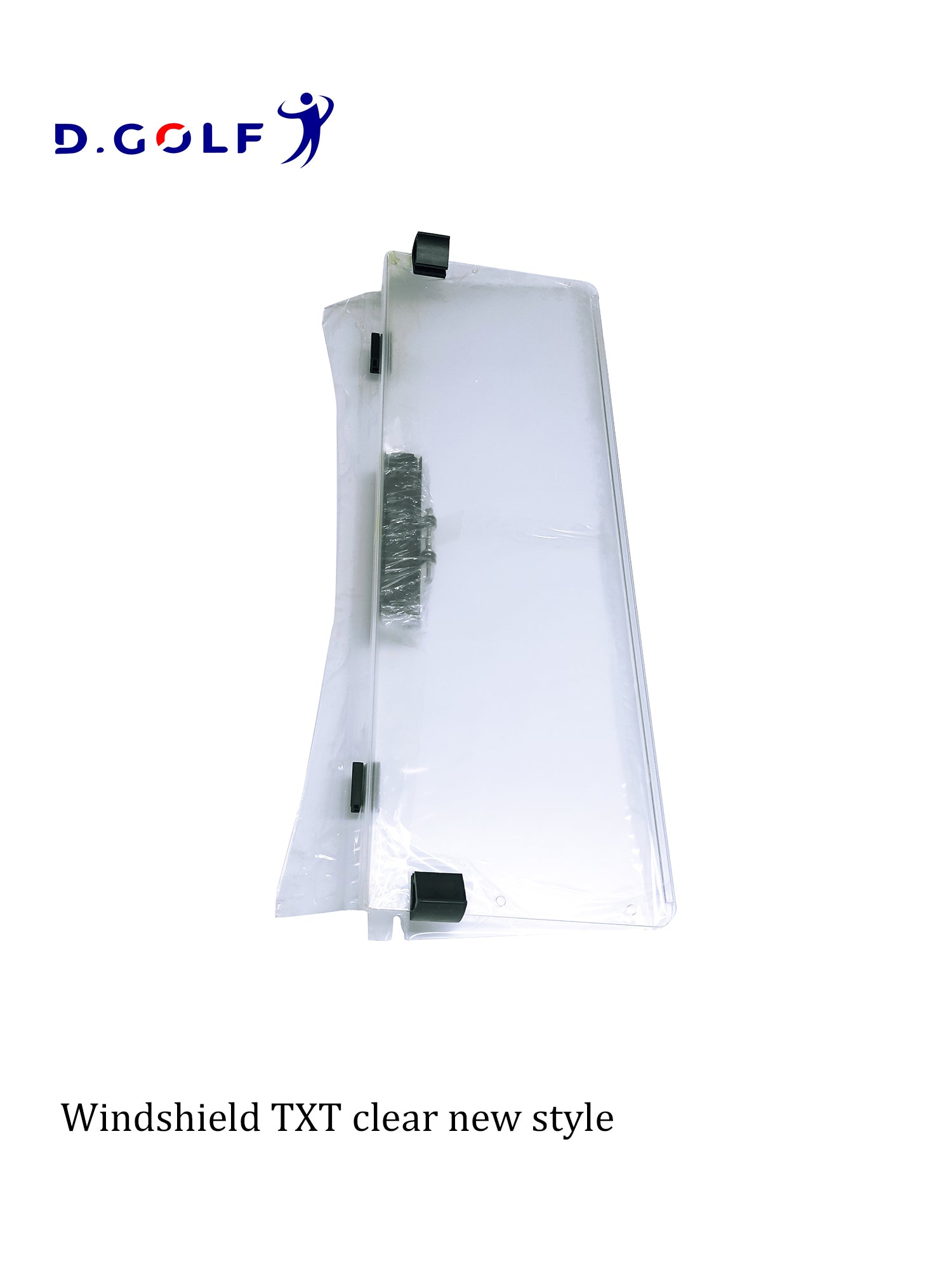 E-Z-GO TXT (New Style) Windshield - Clear & Tinted