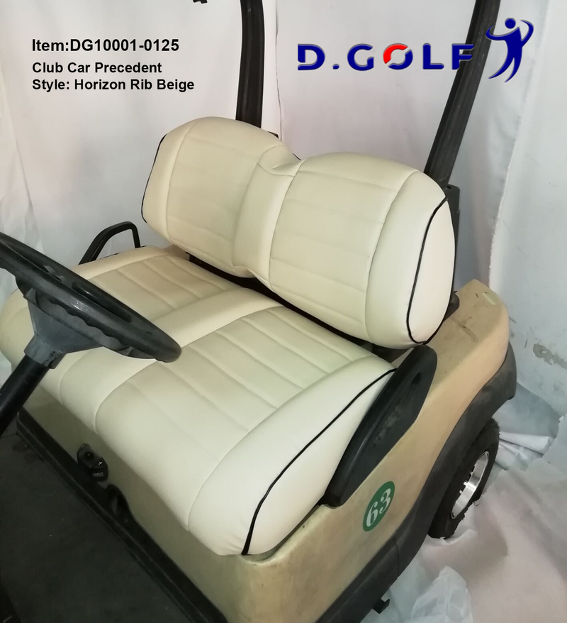 D GOLF Club Car Precedent Luxury Seat Cover Precedent Beige