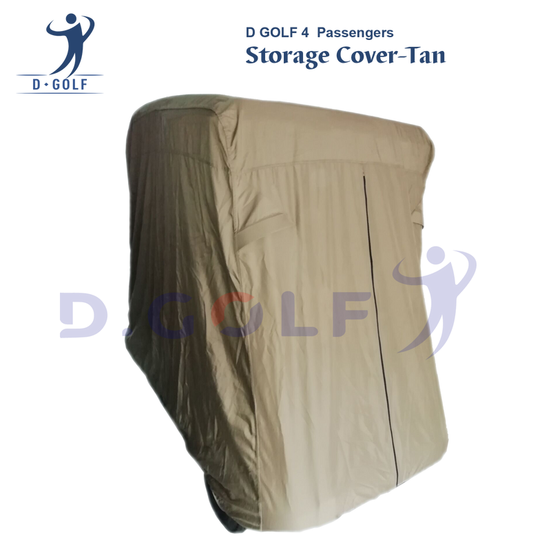 D GOLF universal 4  Passengers storage cover-Tan-Ship with free TNT!